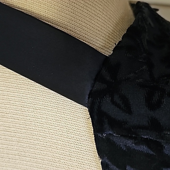 House of Harlow purple velvet floral Burn Out fabric Side zipper Baby Doll Small - Picture 3 of 10